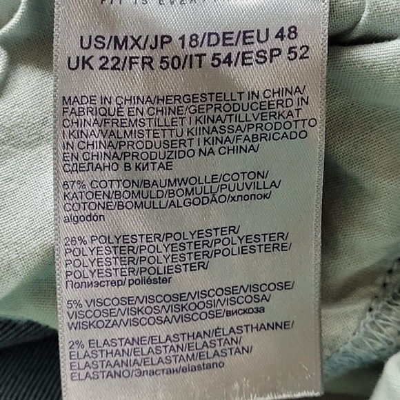 NYDJ Marilyn Straight Jeans Plus Size 18 - Picture 12 of 16